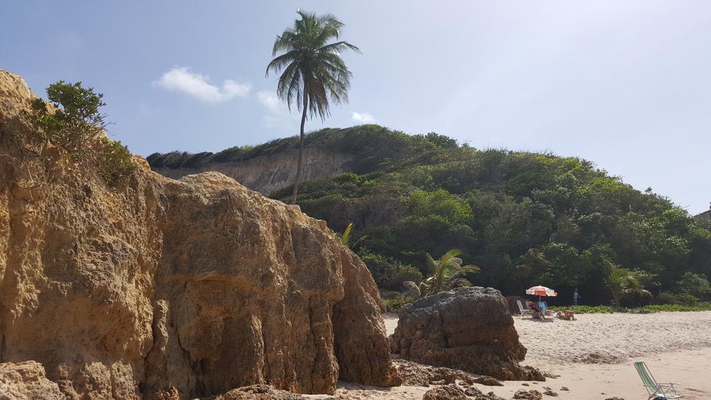 Praia Tabatinga Ap Beira Mar Com Vista Deslumbrante Da Praia ジャクマ エクステリア 写真
