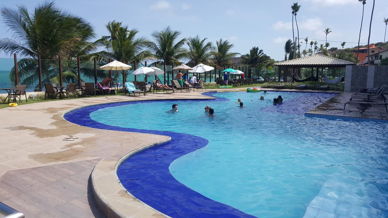 Praia Tabatinga Ap Beira Mar Com Vista Deslumbrante Da Praia ジャクマ エクステリア 写真