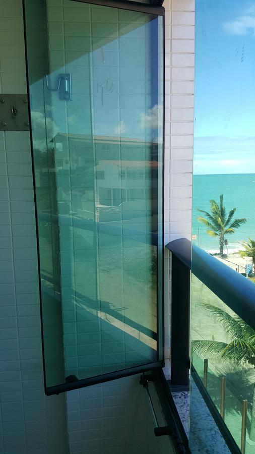 Praia Tabatinga Ap Beira Mar Com Vista Deslumbrante Da Praia ジャクマ エクステリア 写真