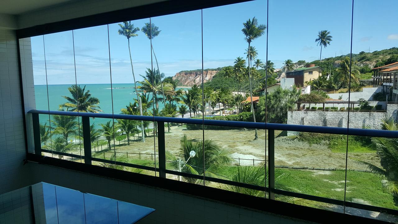 Praia Tabatinga Ap Beira Mar Com Vista Deslumbrante Da Praia ジャクマ エクステリア 写真